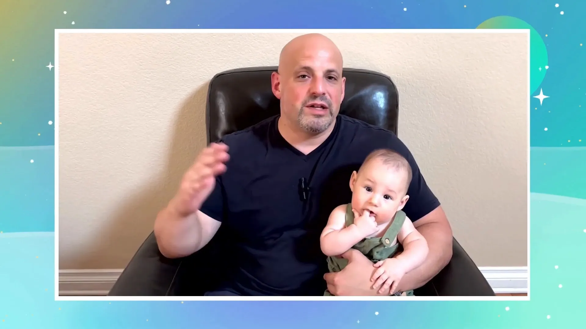 Beau Eckstein with Baby Bo