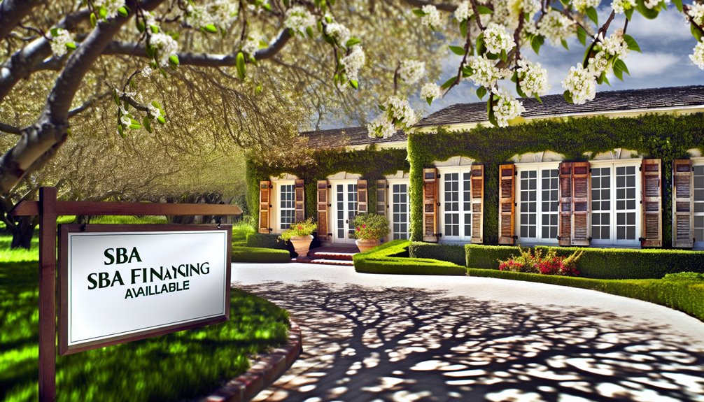 boutique inn sba financing