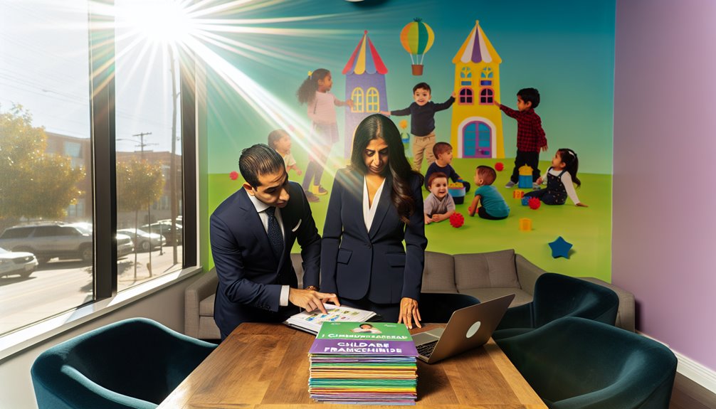 financing childcare franchise sba