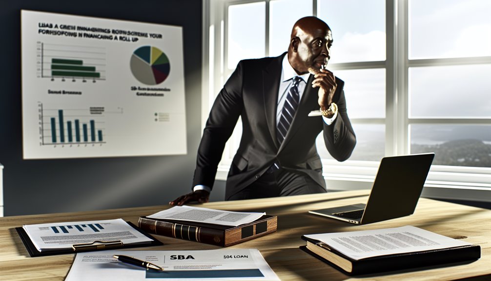 sba 504 roll up financing