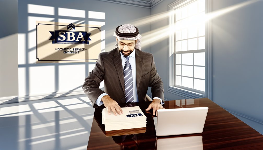 sba funding home franchise