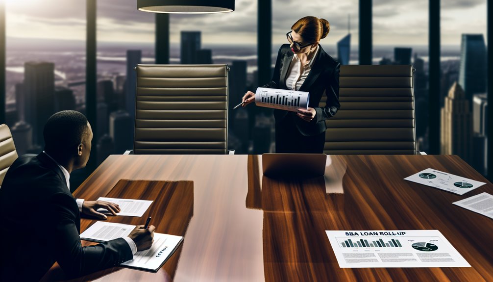 sba loans for roll ups