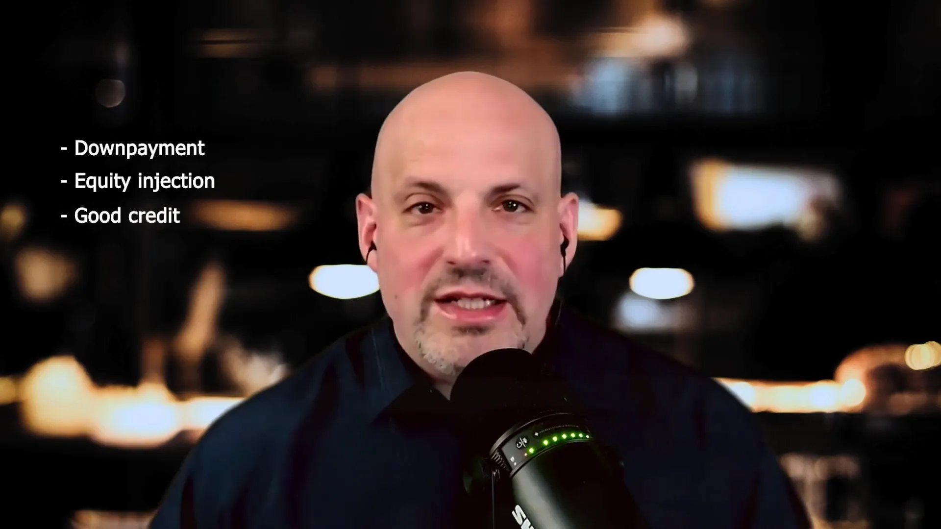 Checklist items for pre-qualification