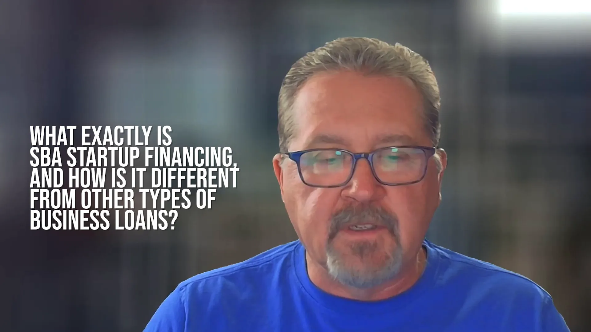 Intro screen with podcast title