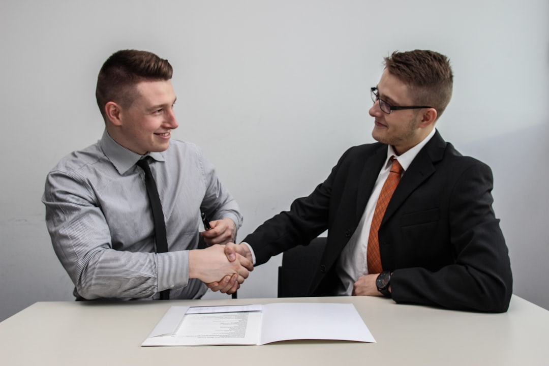 business handshake agreement