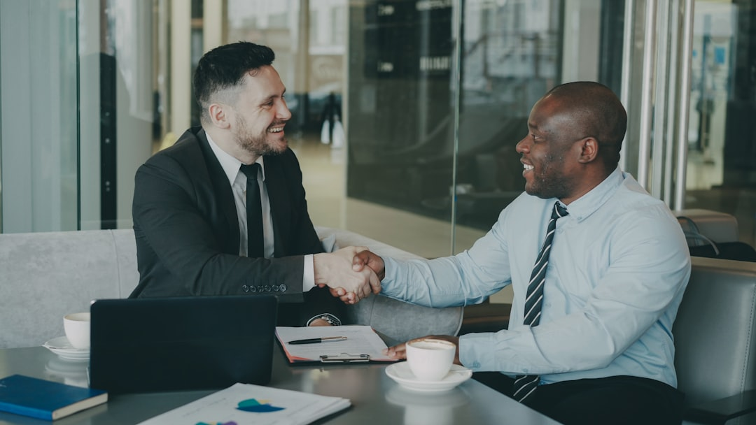 business handshake contract
