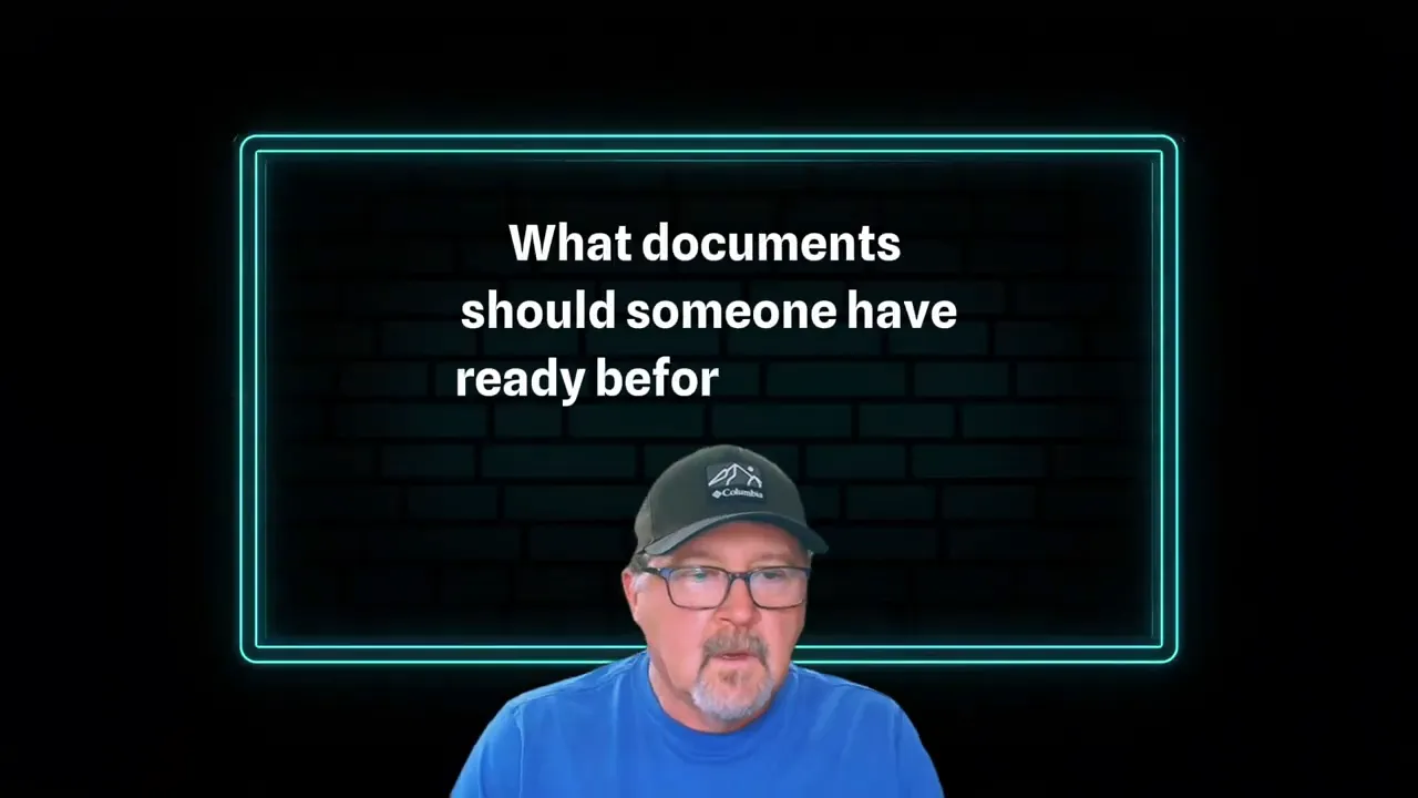 List of essential documents to start an SBA loan