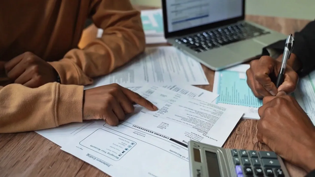 Different banks and rate cards